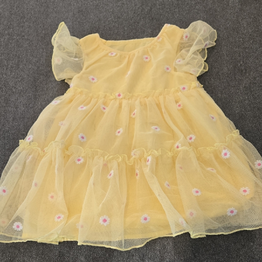 Cat & Jack Yellow Dress